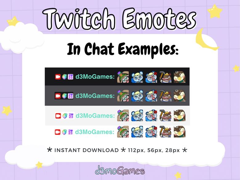 Happy Leif Animal Crossing ACNH Emote for Twitch Discord Youtube - mo 懶 ...