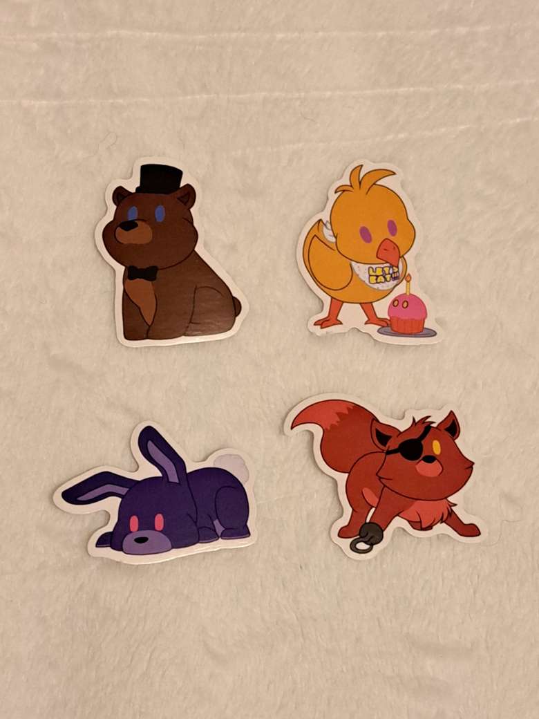 Fnaf Chibi Five Nights at Freddy's  Sticker for Sale by AldoEan