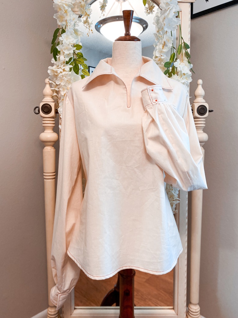 The Peasant Poet Shirt- an Easy Sewing Pattern - Vicious Frockery