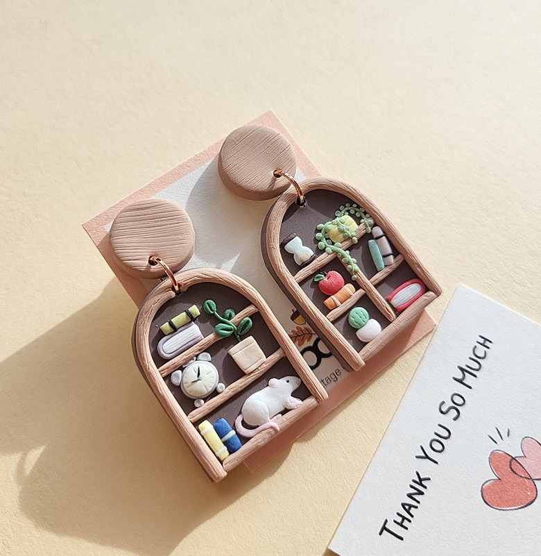 POLYMER CLAY EARRING PACKAGING  PACKAGING FOR THE SMALL BUSINESS