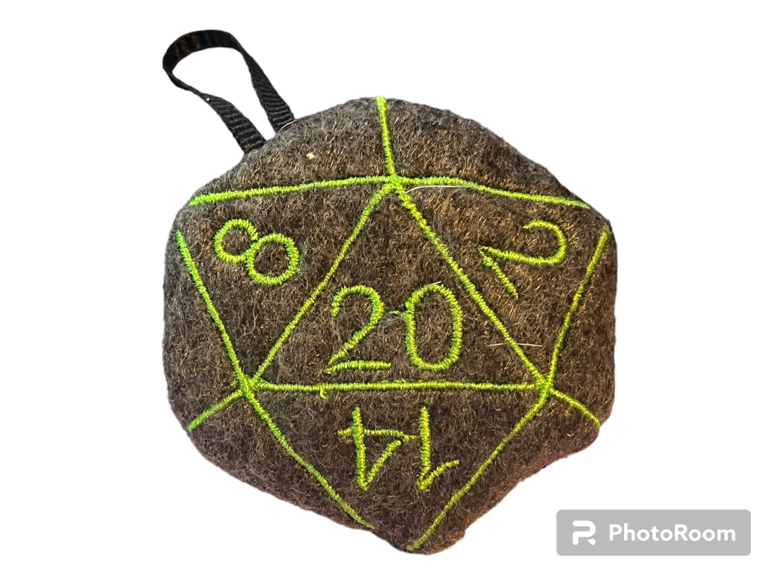 Plush D20 Charm - Asher's Ko-fi Shop - Ko-fi ️ Where creators get ...