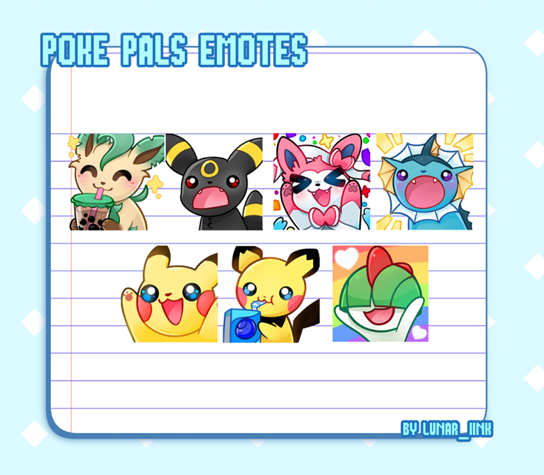 Poki Emotes | JigglypuffEvolution | Sing Emote | Rainbow Emote | Pink Emote  | Twitch Emotes | Discord Emotes |  Emotes