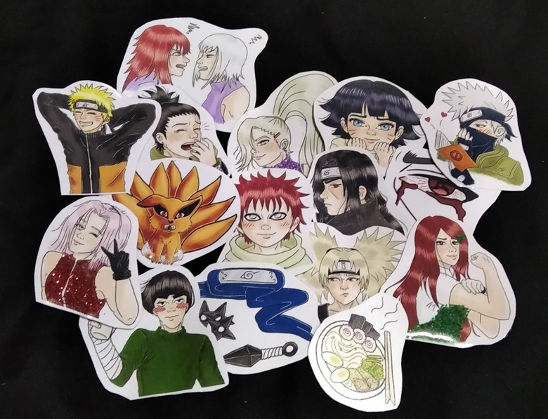 Naruto Sticker Packs [50 sticker] – STICK IT UP