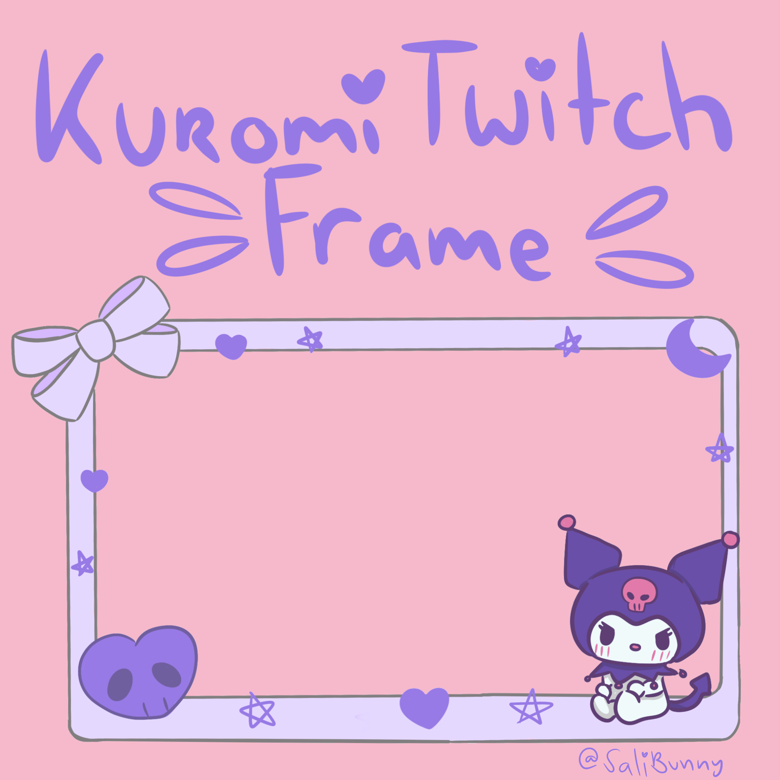 Kuromi Frame - SaliBunny's Ko-fi Shop - Ko-fi ️ Where creators get ...