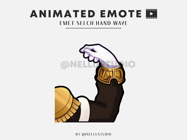 FFXIV animated emote | Emet Selch hand wave - Nellu's Ko-fi Shop - Ko ...