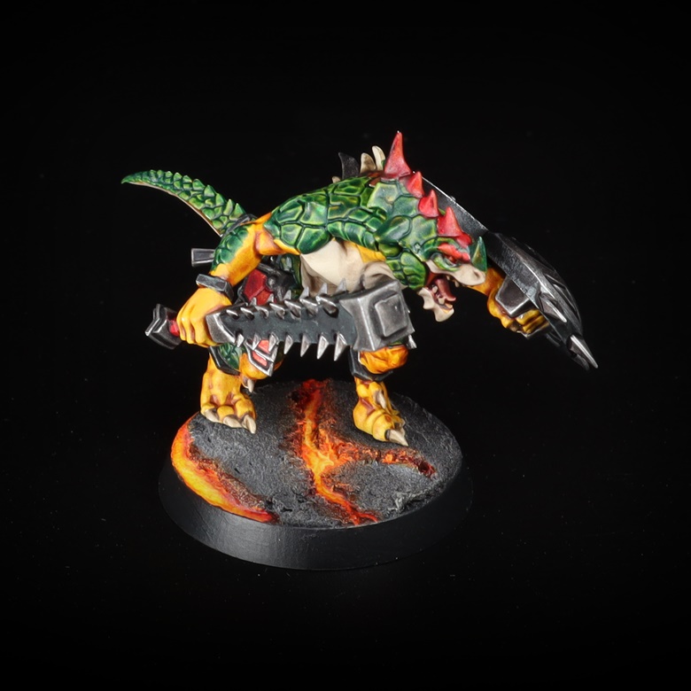 Painting the New Saurus Warriors - Tyrant Dragon Turtle - Ko-fi