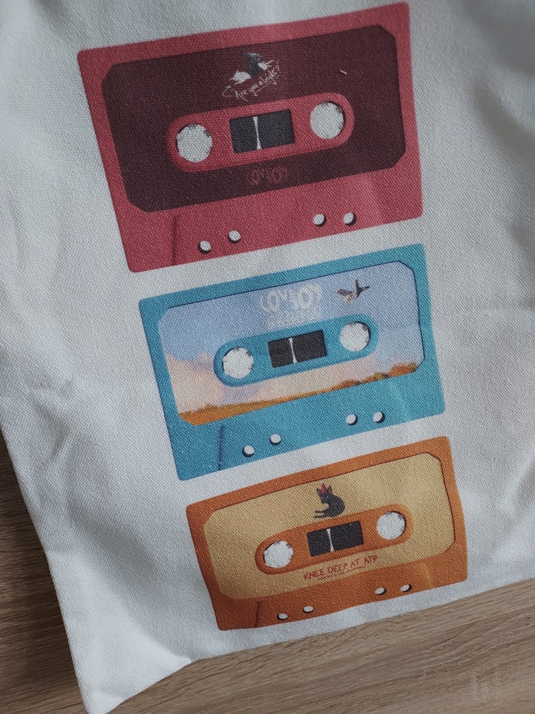 Lovejoy cassettes tote bag - Sokodraws's Ko-fi Shop - Ko-fi ️ Where ...