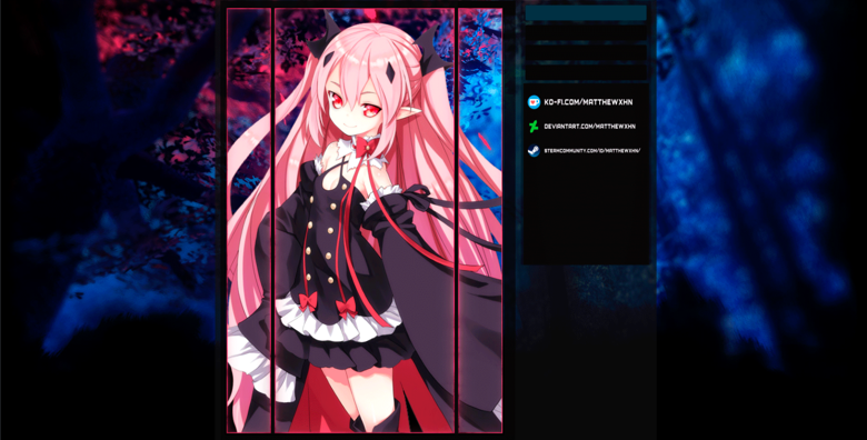 Steam Artwork | Krul Tepes (Owari no Seraph) - Matthew's Ko-fi Shop ...