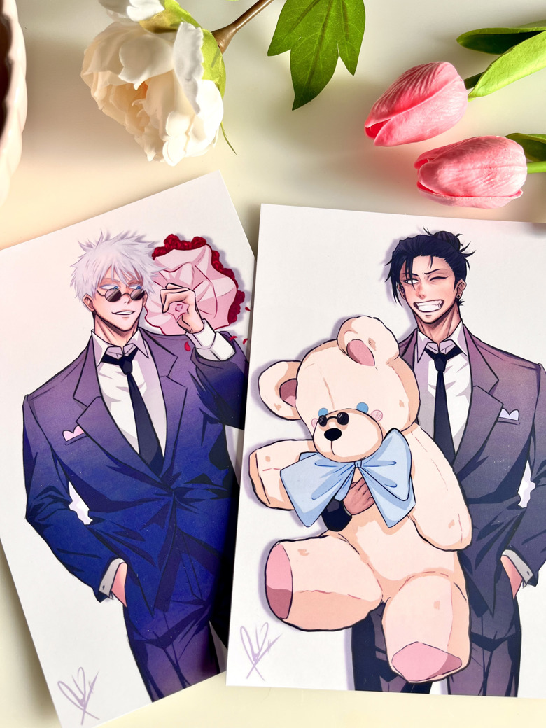 JJK A5 Prints - Valentine's Day Edition - rasenkai's Ko-fi Shop - Ko-fi ...