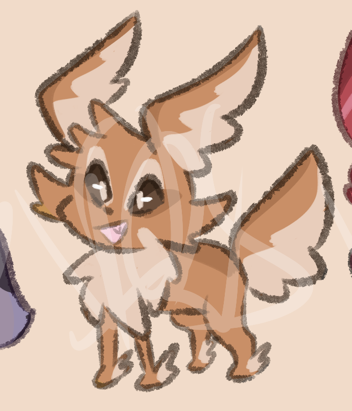 Gold-Brown Eevee - infectois's Ko-fi Shop - Ko-fi ❤️ Where