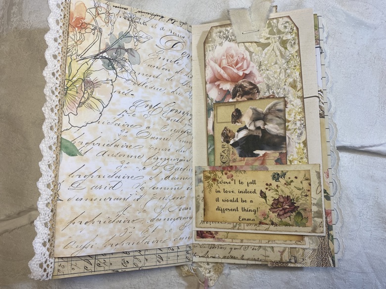 Jane Austen Vintage Junk Journal WAS £50 NOW £32.50 - Yvonne Prestons ...