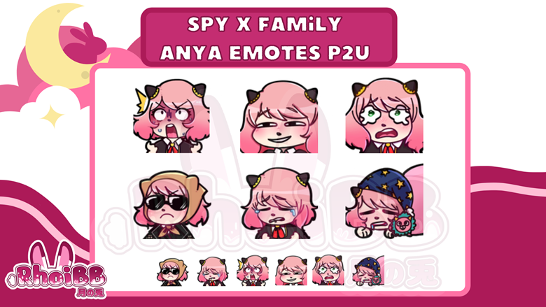 Anya Discord Emojis  Discord Emotes List