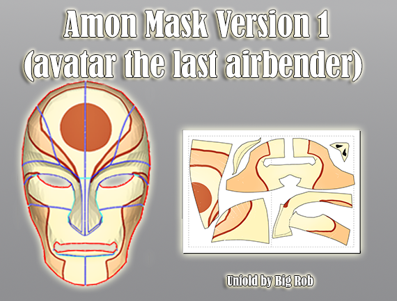 Amon Mask Version 1 (avatar the last airbender - - Big Rob's Ko-fi - Ko-fi Where creators get support from fans through donations, memberships, shop and more! The