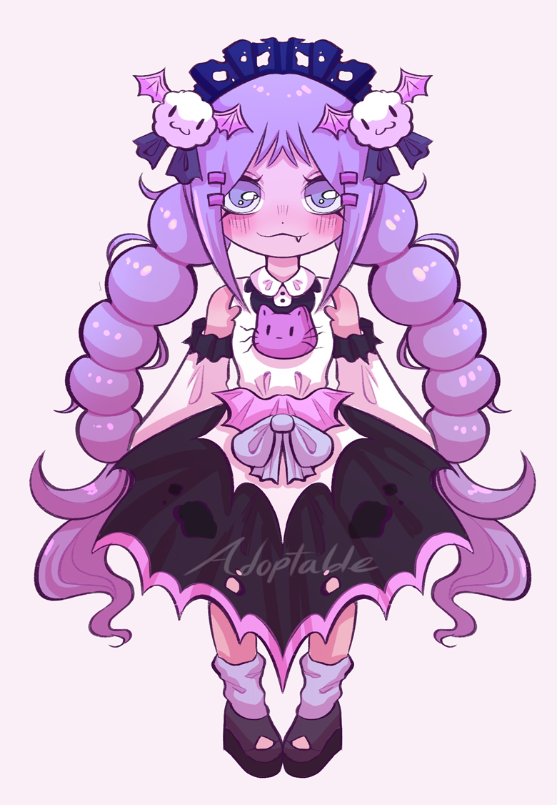 Bat Maid - Ghost Petal's Ko-fi Shop - Ko-fi ️ Where creators get ...