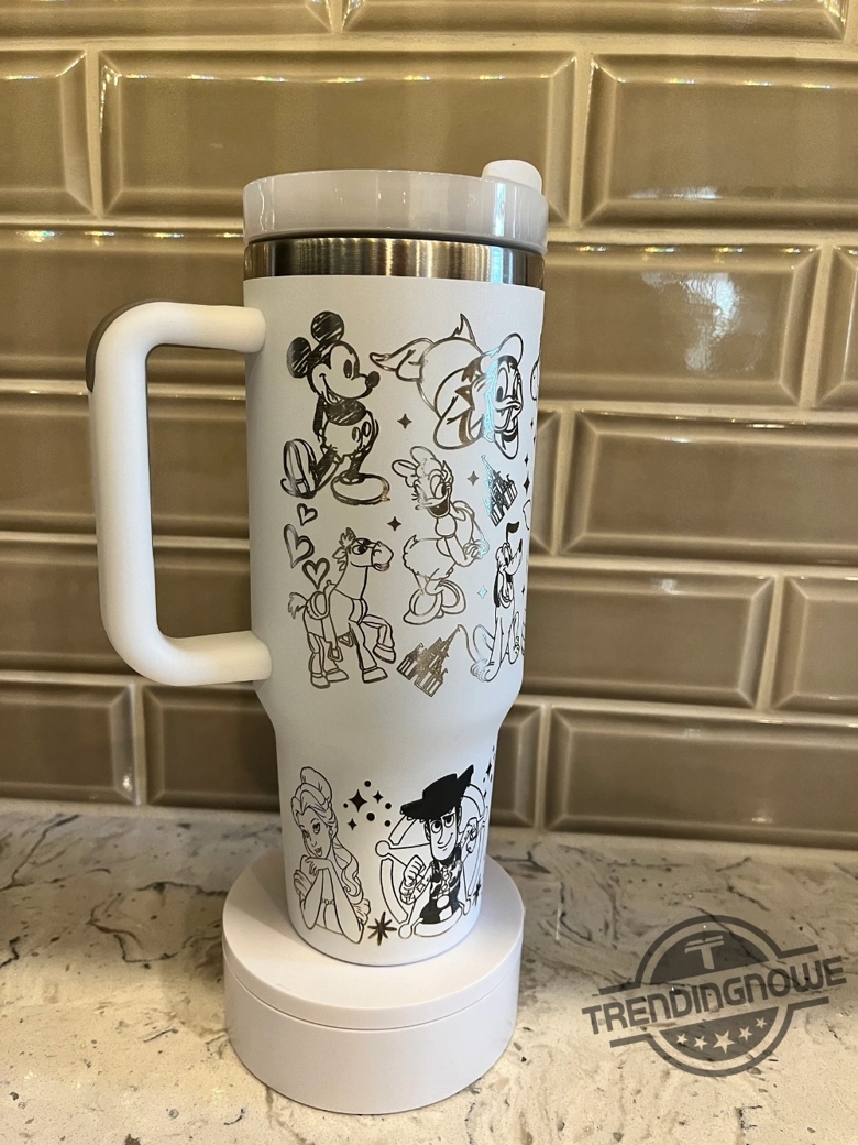 Disney Character Stanley Cup Stainless Steel Tumbler Disney Stanley Tu