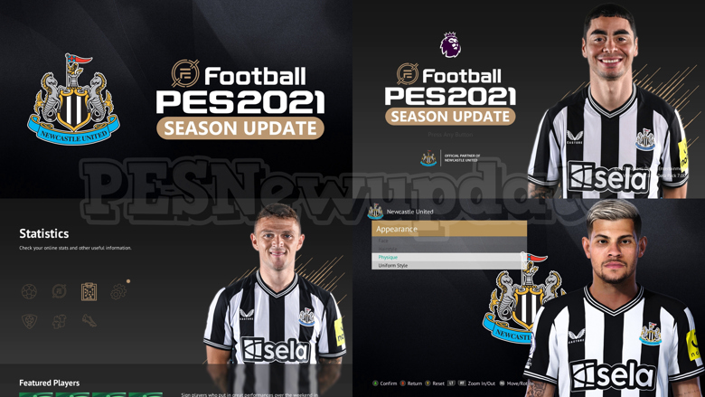 PES 2021 Menu eFootball 2022 SEASON 1 by PESNewupdate ~