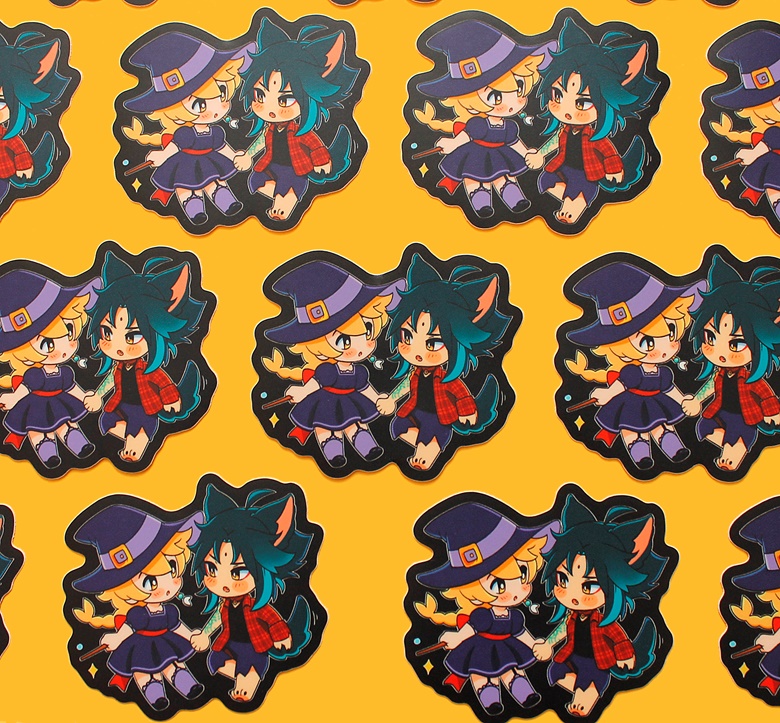 Xiaother Halloween Glow In The Dark Sticker Nutmegnog s Ko fi Shop xiaother-halloween-glow-in-the-dark-sticker-nutmegnog-s-ko-fi-shop