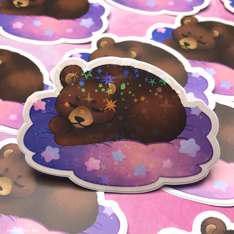 Cloud Nine Sticker (+Holo Option) - KAT ☕️ 's Ko-fi Shop - Ko-fi ️ ...