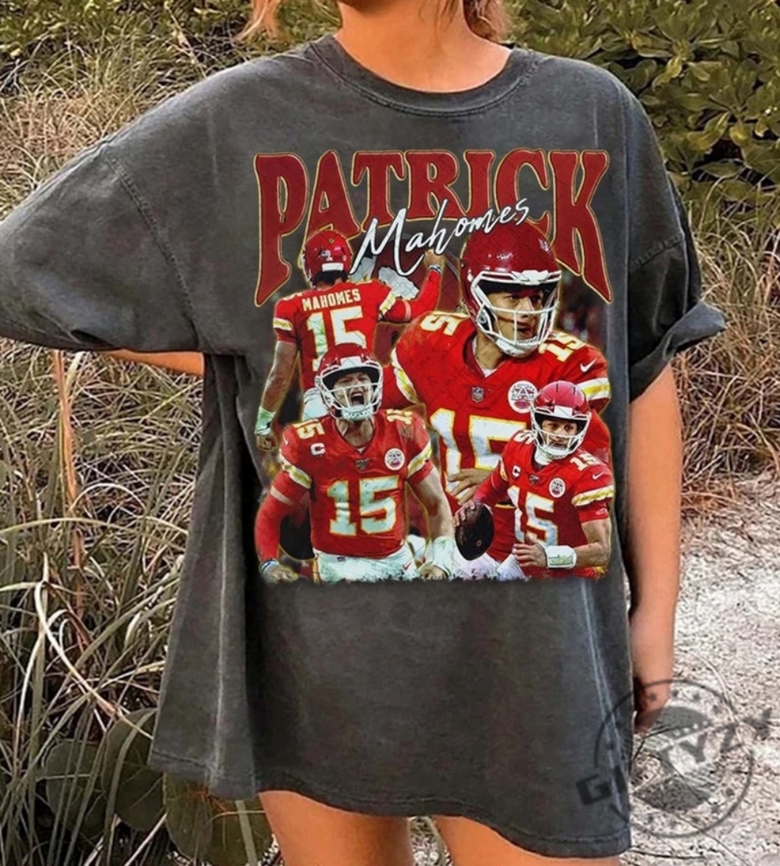 Limited Patrick Mahomes Shirt Football Fan Sweatshirt Classic 90S Grap ...