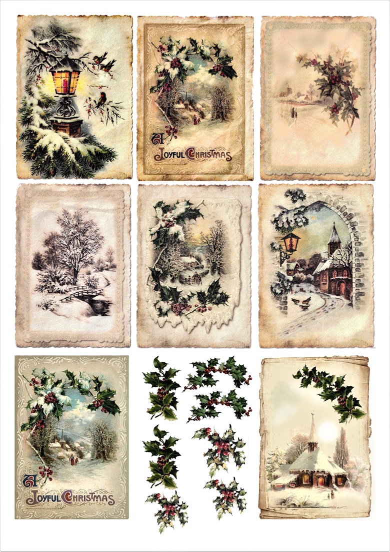 Set of Vintage style digital journal cards - Astridchristine's Ko-fi ...