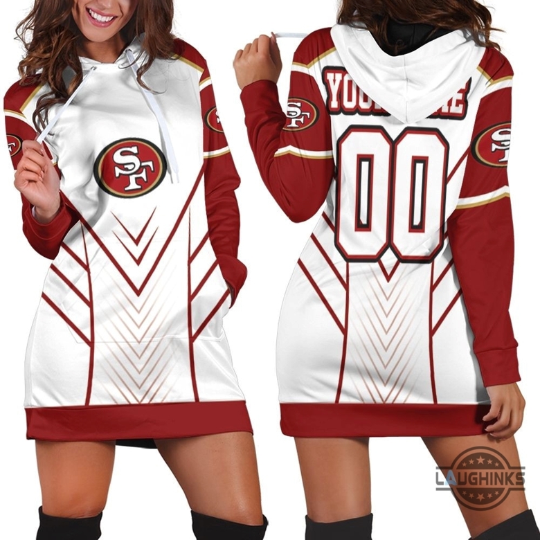San Francisco 49Ers Nfl Lover 3D Hoodie Dress Sweater Dress