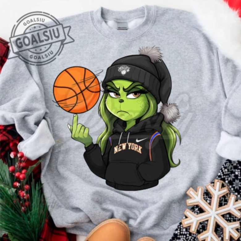 The Grinch New York Knicks Nba Sweatshirt - Ko-fi ❤️ Where creators get  support from fans through donations, memberships, shop sales and more! The  original 'Buy Me a Coffee' Page.
