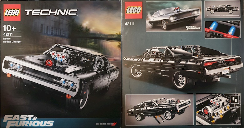 Let s Build 64 Review Dom s Dodge Charger LEGO Technic