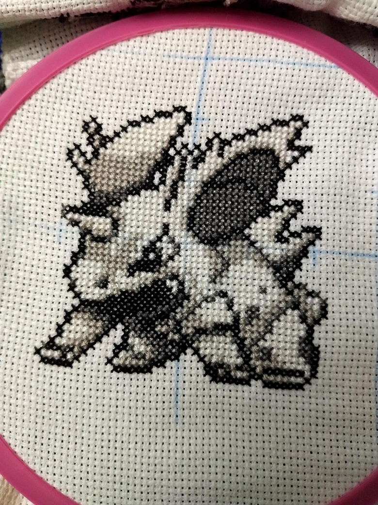 Ponyta Pokémon number 077 first generation free cross stitch pattern - free  cross stitch patterns simple unique alphabets baby