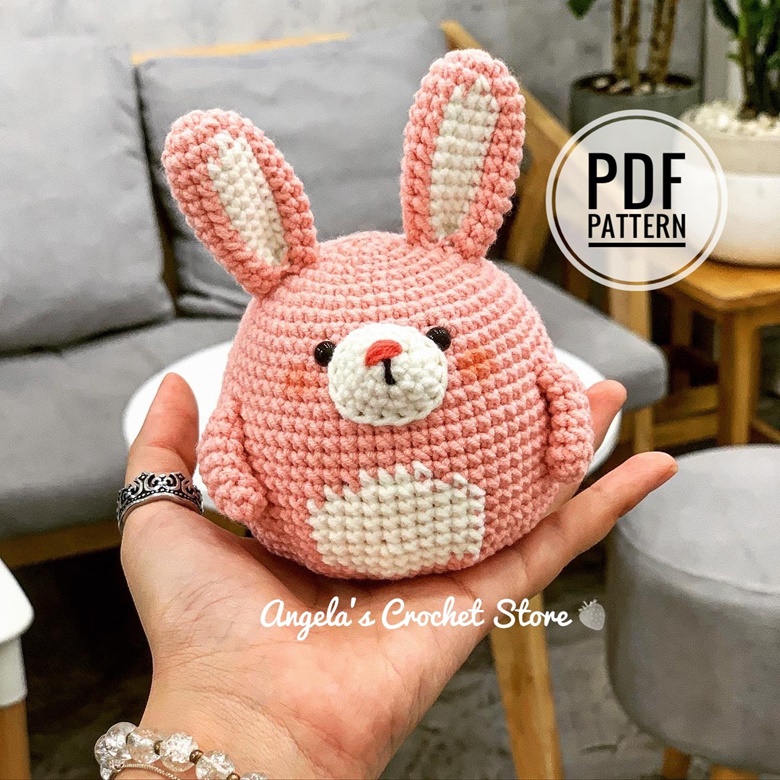 Bunzo Bunny Crochet Pattern DIGITAL PATTERN ONLY -  Hong Kong