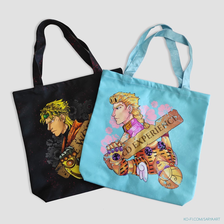 [JJBA] Tote Bags Sarya's Kofi Shop Kofi ️ Where creators get