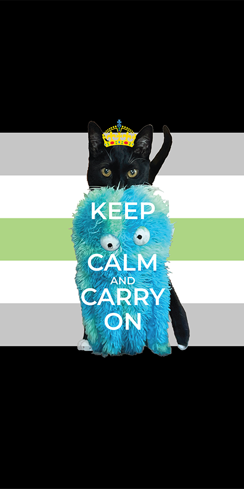 Keep Calm & Carry On Agender Wallpaper - Rain Surname's Ko-fi Shop - Ko-fi  ❤️ Where creators get support from fans through donations, memberships,  shop sales and more! The original 'Buy Me