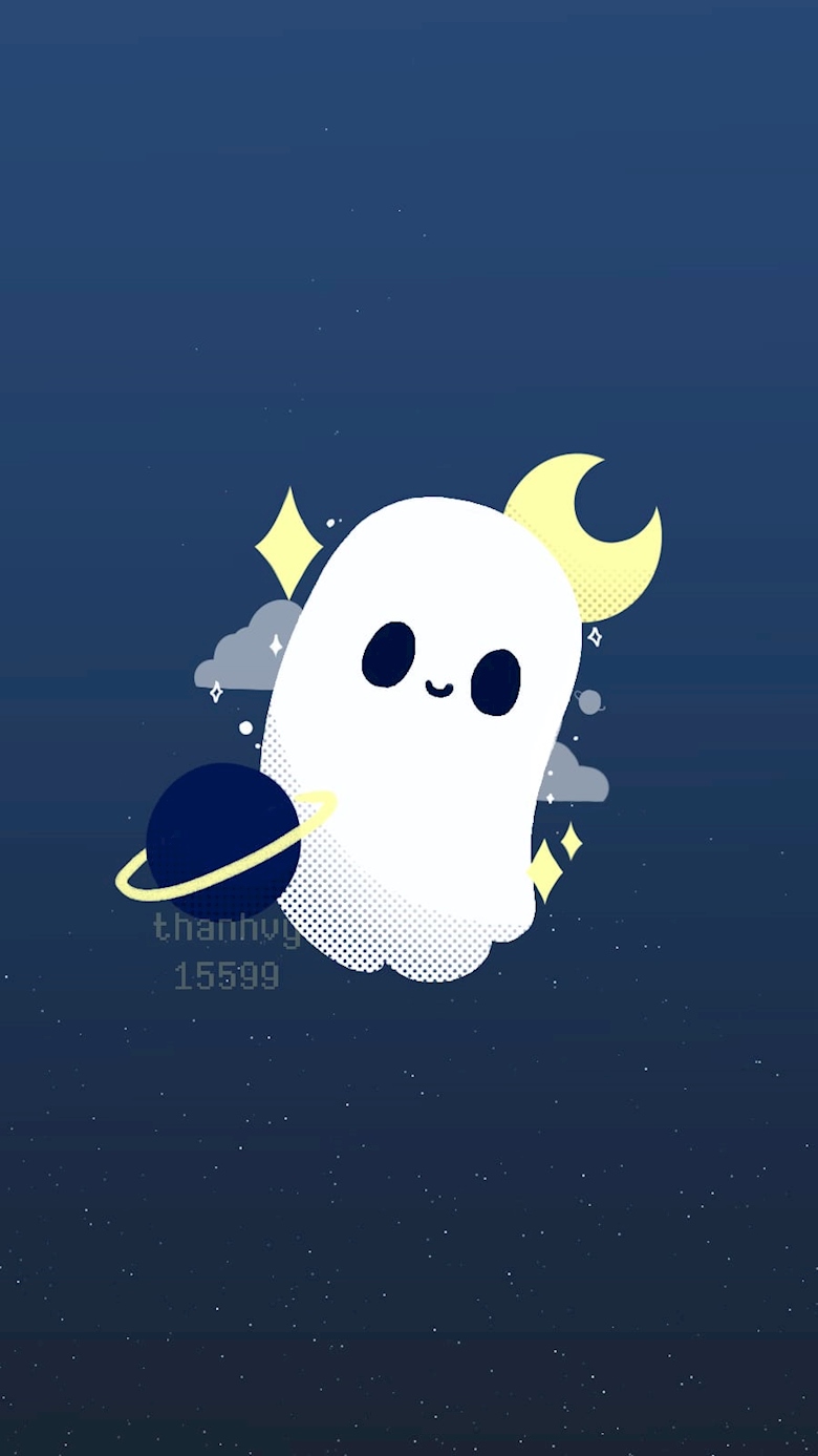 Cute Ghosts Stream Decoration | DexPixel