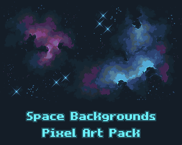 Space Backgrounds Pixel Art Pack - Just released! - Ko-fi ❤️ Where creators  get support from fans through donations, memberships, shop sales and more!  The original 'Buy Me a Coffee' Page.
