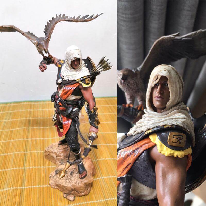 Assassin S Creed Bayek Pvc Action Figure Shop For Gamers S Ko Fi Shop Ko Fi ️ Where Creators