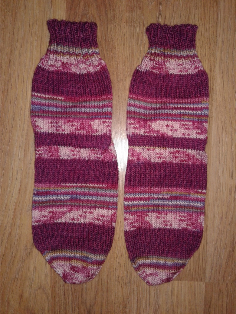 Handknit Socks Superwash Wool