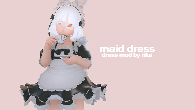 [clothes] Maid Dress - Rika's Ko-fi Shop - Ko-fi ️ Where Creators Get ...