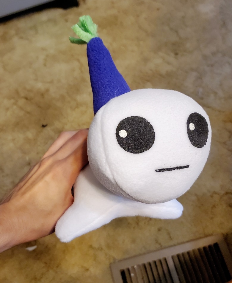 PREORDER TBH White Yippee Creature Plush standard 8 Inch 