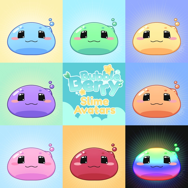 Slime Avatars - Gold Slime Tier - Bubbleberry's Ko-fi Shop - Ko-fi ️ ...