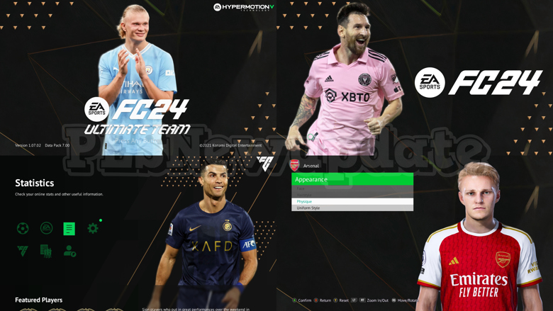 PES 2021 Menu eFootball 2022 SEASON 1 by PESNewupdate ~