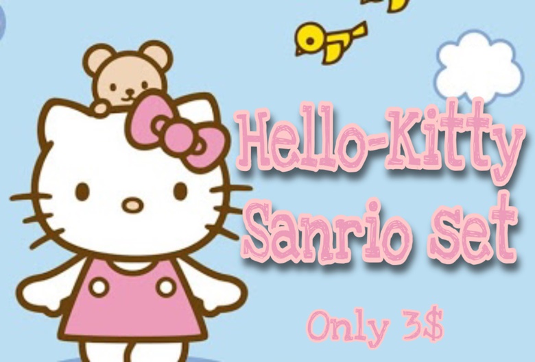 Hello-Kitty Sanrio set - Lujza's Ko-fi Shop - Ko-fi ️ Where creators ...