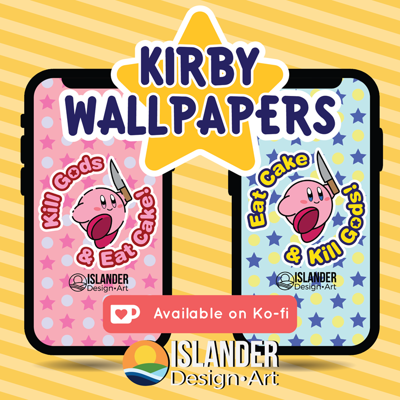 Kirby PC wallpaper - Doodliver's Ko-fi Shop - Ko-fi ❤️ Where