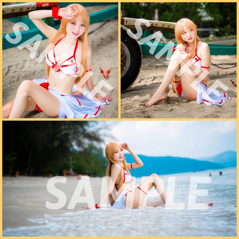 Asuna bikini cosplay KoB version Lyra s Ko fi Shop