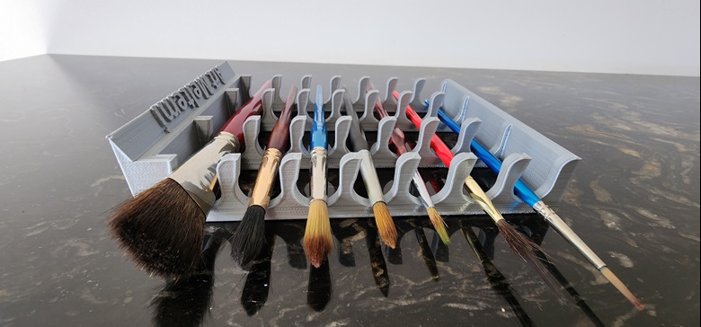 Paint Brush Holder & Drying Rack