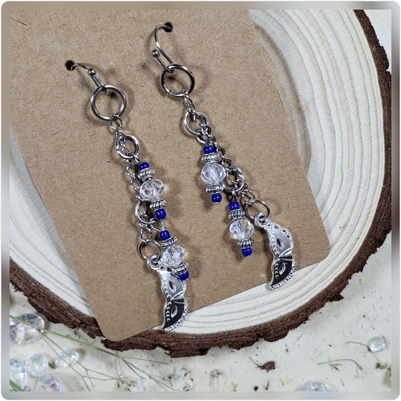 Masquerade Earrings - PandyGirl's Ko-fi Shop - Ko-fi ❤️ Where creators get  support from fans through donations, memberships, shop sales and more! The  original 'Buy Me a Coffee' Page.
