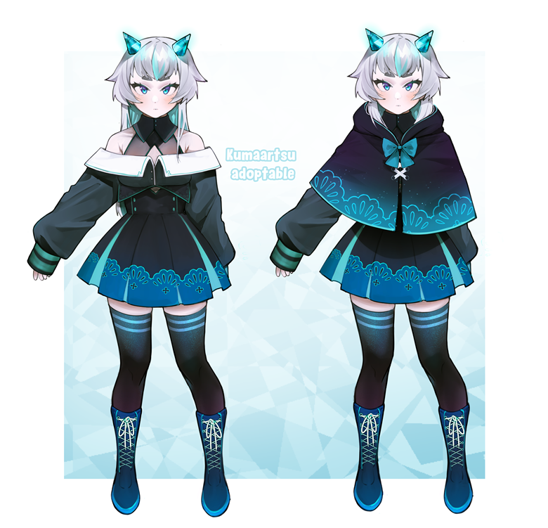 Crystal Demon Adoptable. - Kumaartsu's Ko-fi Shop - Ko-fi ️ Where ...