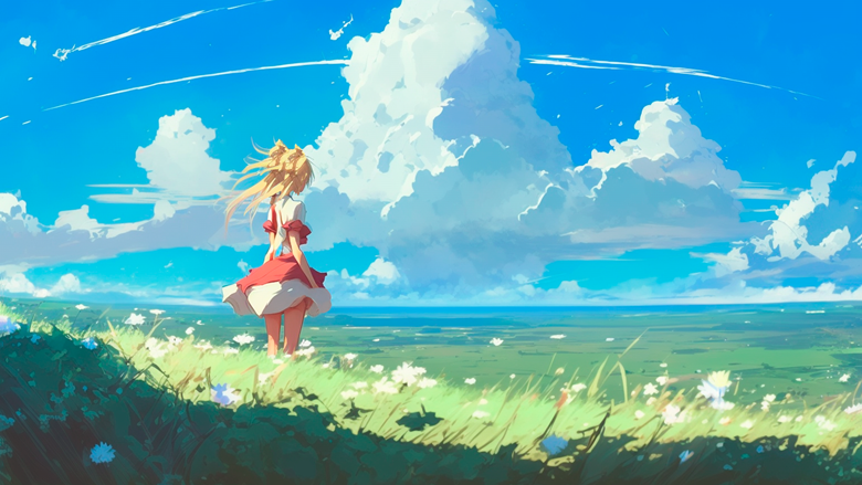 Wind Paradise Artwork - Lofi Fantasy's Ko-fi Shop - Ko-fi ️ Where ...