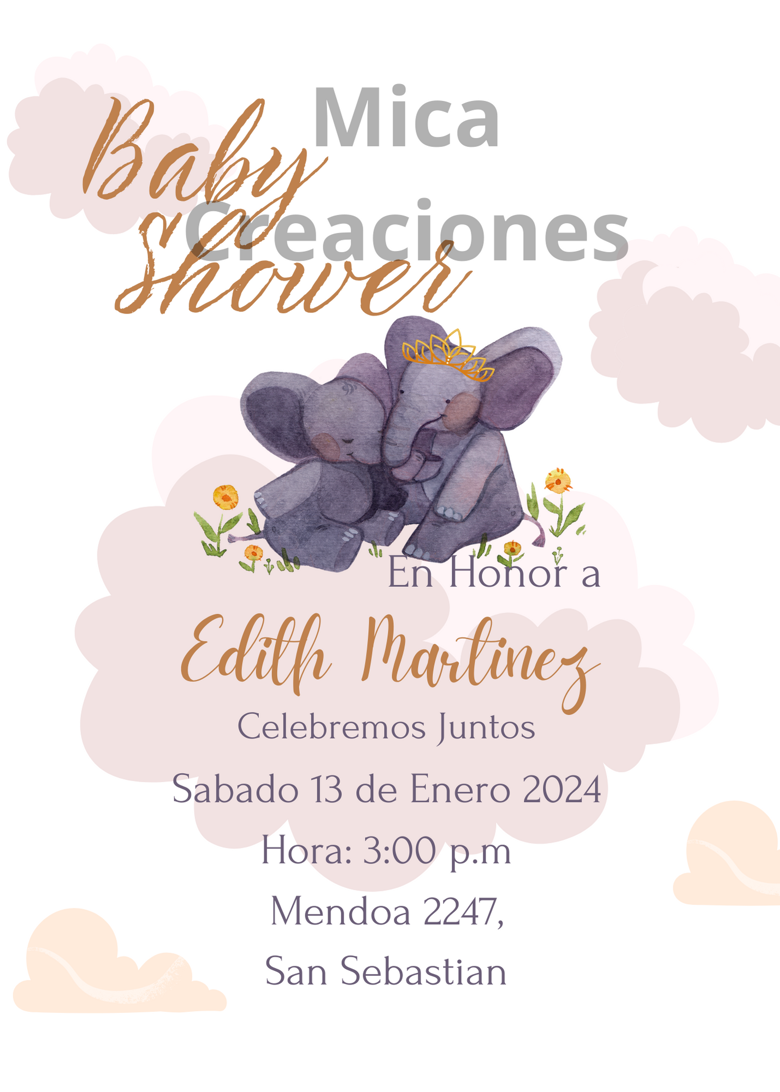 Plantilla Invitación Editable Canva Mica Creacioness Ko Fi Shop Ko Fi ️ Where Creators Get 0544