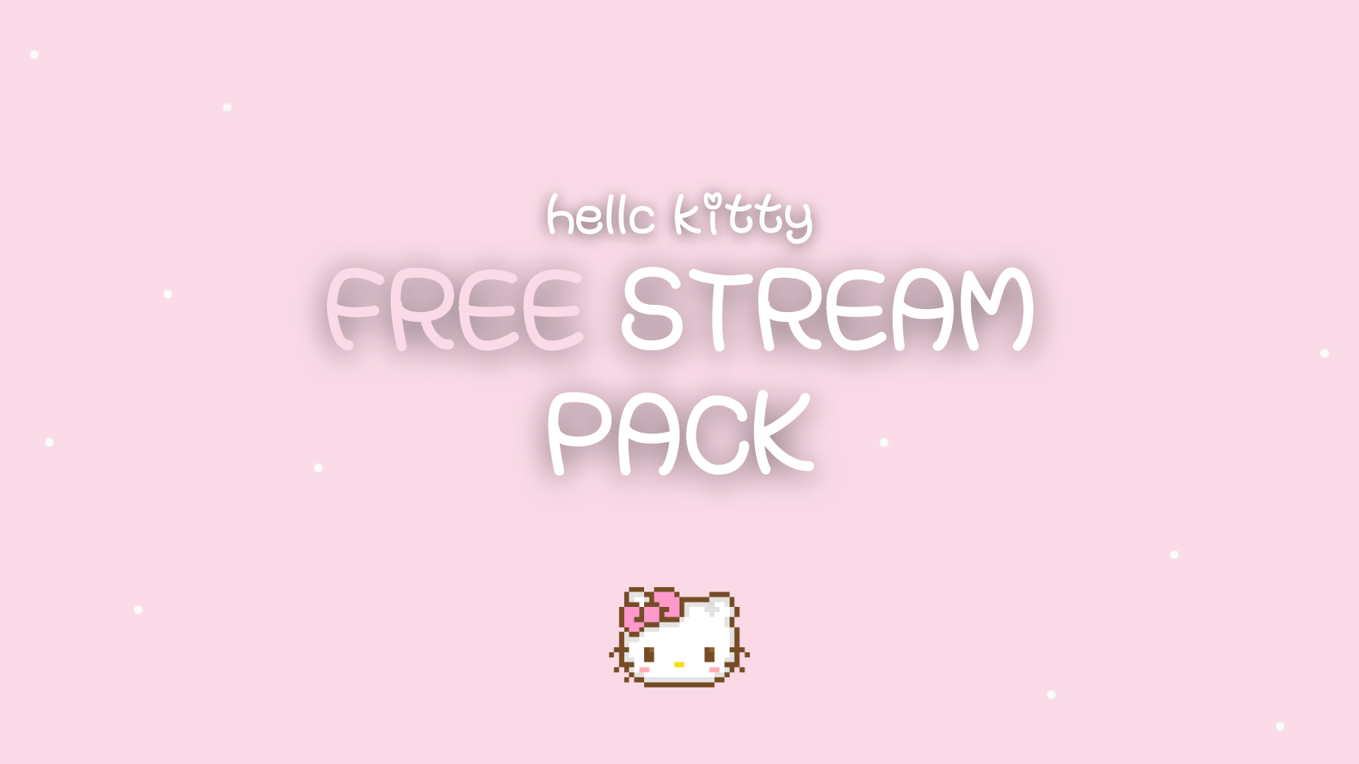 Free Hello Kitty StreamPack - Beatriz Dantas's Ko-fi Shop - Ko-fi ️ ...