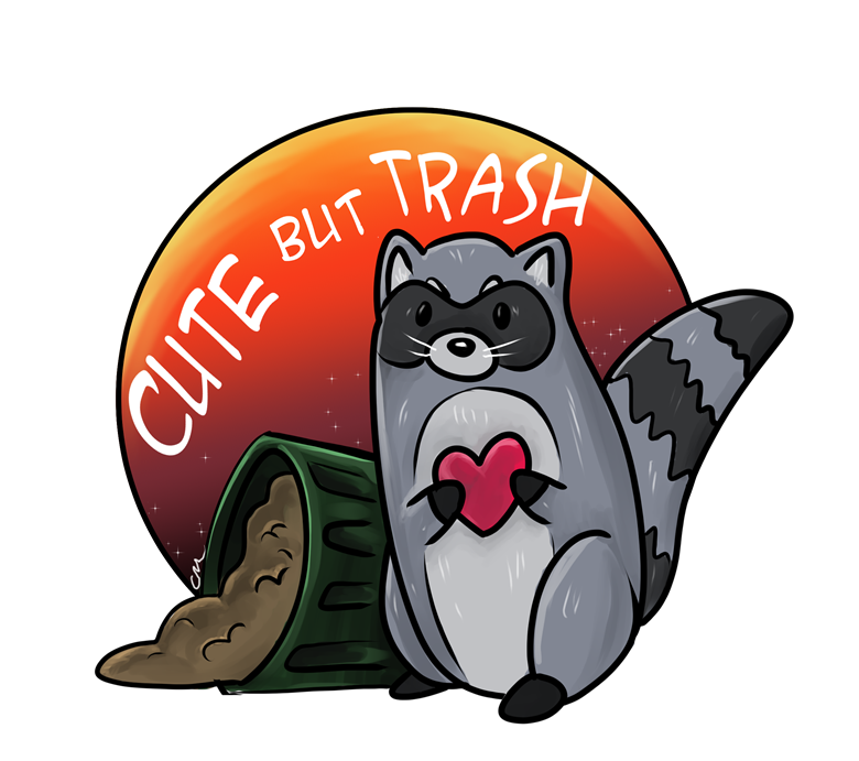 Trash Pandas Vinyl Sticker