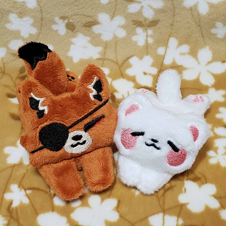 Tgcf Hualian Mini Plush 天官赐福 Heaven Officials Blessing Hua Cheng Xie Lian Fox Ferret 9209